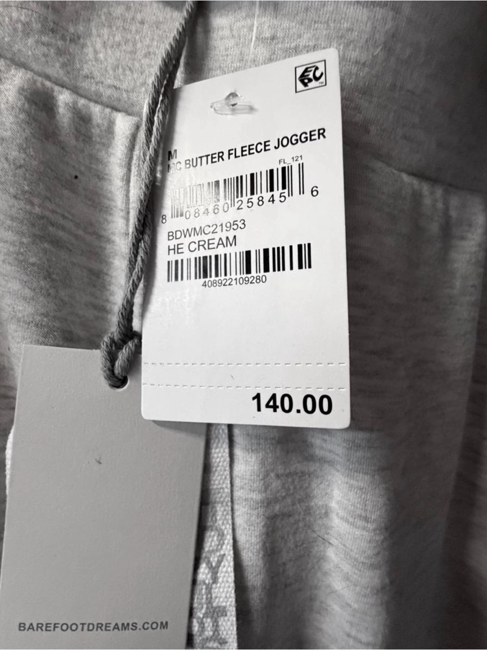 Barefoot Dreams Kids Butter Fleece Joggers - Cream